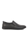 Black Genuine Leather Mens Casual Shoes 3Y1671-172 M