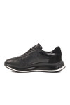 Black Genuine Leather Mens Sneaker Erroo 2614 M