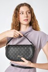  Black Womens Shoulder Bag 05PC25Y10301-MN