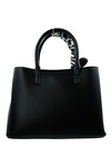 Black Womens Handbag and Shoulder Bag 25YG328