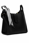 Black Womens Handbag and Shoulder Bag 25YG333