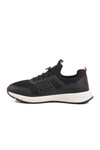 Black Red Mesh Lightweight Flexible Mens Sneakers M