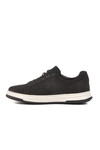 Black Nubuck Genuine Leather Mens Casual Shoes 2516 M