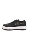 Black Stone Laced Womens Sneakers Lady 526 Z