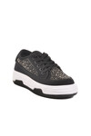 Black Stone Laced Womens Sneakers Lady 526 Z