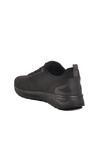 Siyah Fileli Hafif Unisex Spor Ayakkabı 2303 G