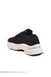Black Lightweight Knitted Anatomical Womens Sneakers B064 Z