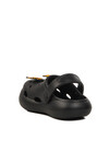 Black Unisex Kids Sabo Slippers Yumurcak B
