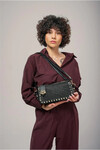 Black Womens Handbag and Shoulder Bag 17961
