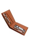 Tan Genuine Leather Mens Wallet 1812