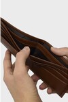 Tan Genuine Leather Mens Wallet 1812