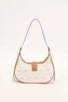 Beige Womens Handbag and Shoulder Bag 930211
