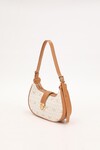 Beige Womens Handbag and Shoulder Bag 930211