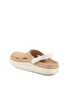 Beige Light Eva Mens Sabo Slippers Cat M