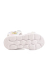 White Velcro Lighted Girls Sandals 018129 P