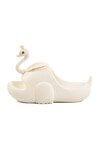 White Lightweight Eva Swan Girls Slippers Swan PF