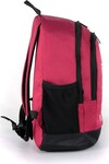 Claret Red Black Unisex School Bag 03834