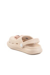 Ecru Eva Lightweight Girls Sabo Slippers 303 P
