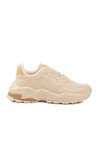 Ecru Skin Lace-Up Womens Sneakers 159 G