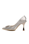 Silver Womens High Heel Shoes PC-54031 Z