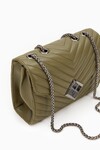 Khaki Womens Shoulder Bag 930076