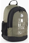 Khaki Black Unisex School Bag 04292