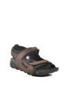 Brown Velcro Mens Sports Sandals PC-7242 M