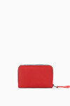 Red Textile Womens Wallet 920003
