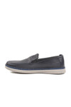 Navy Blue Genuine Leather Mens Casual Shoes C330 M