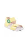 Yellow Velcro Baby Girl Sandals BN-1252 B