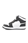 Black and White Ankle-Length Boys Sneaker Haykat Long G
