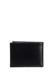 Black Genuine Leather Mens Wallet 075