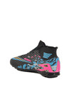Black Fuchsia Mens Artificial Turf Shoes WJ-502 M