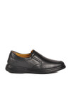 Black Genuine Leather Large Size Mens Casual Shoes 962 M