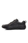 Black Genuine Leather Mens Casual Shoes 325-SM