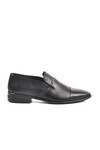 Black Genuine Leather Mens Classic Shoes 70555 M