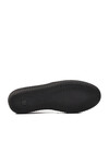 Black Genuine Leather Anatomic Womens Casual Shoes 7233-1 Z