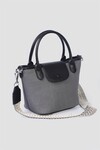 Black Womens Hand and Shoulder Bag IM586