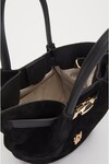 Black Womens Handbag and Shoulder Bag 930258