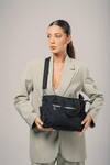 Black Womens Handbag and Shoulder Bag 17963