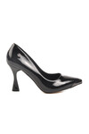 Black Thin Heeled Womens Evening Shoes PC-54747 Z