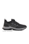 Black Memory Foam Laced Mens Sneakers 250436 M