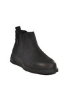Black Nubuck Genuine Leather Mens Chelsea Boots 260042 M