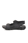 Black Velcro Mens Sports Sandals PC-7242 M