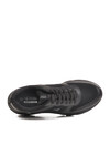 Black Mesh Lightweight Memory Foam Mens Sneakers M-25501 M
