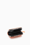 Orange Textile Womens Wallet 920003