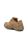 حذاء رجالي خارجي من جلد النوبوك باللون البيج P1493 M