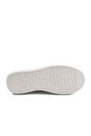 Beyaz Kalın Taban Bağcıklı Unisex Spor Ayakkabı OZ-03 Z