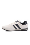 White Navy Blue Large Size Skin Mens Sneakers Omega Int M