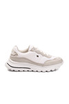 White Laced Lightweight Flexible Womens Sneakers Roni G